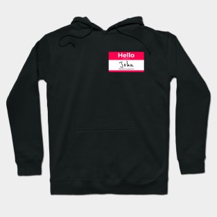 Name tag John Hoodie